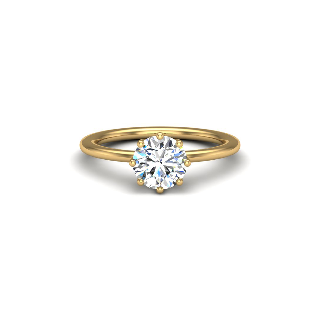 Adelina Solitaire Engagement Ring